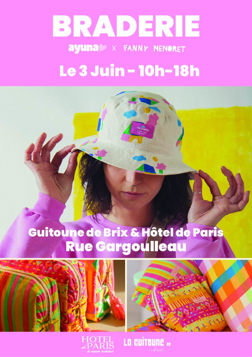 Animation - Braderie & Délices – Ayuna x La Guitoune de Brix x Fanny Menoret