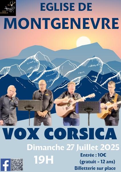 Vox Corsica en concert_Montgenèvre