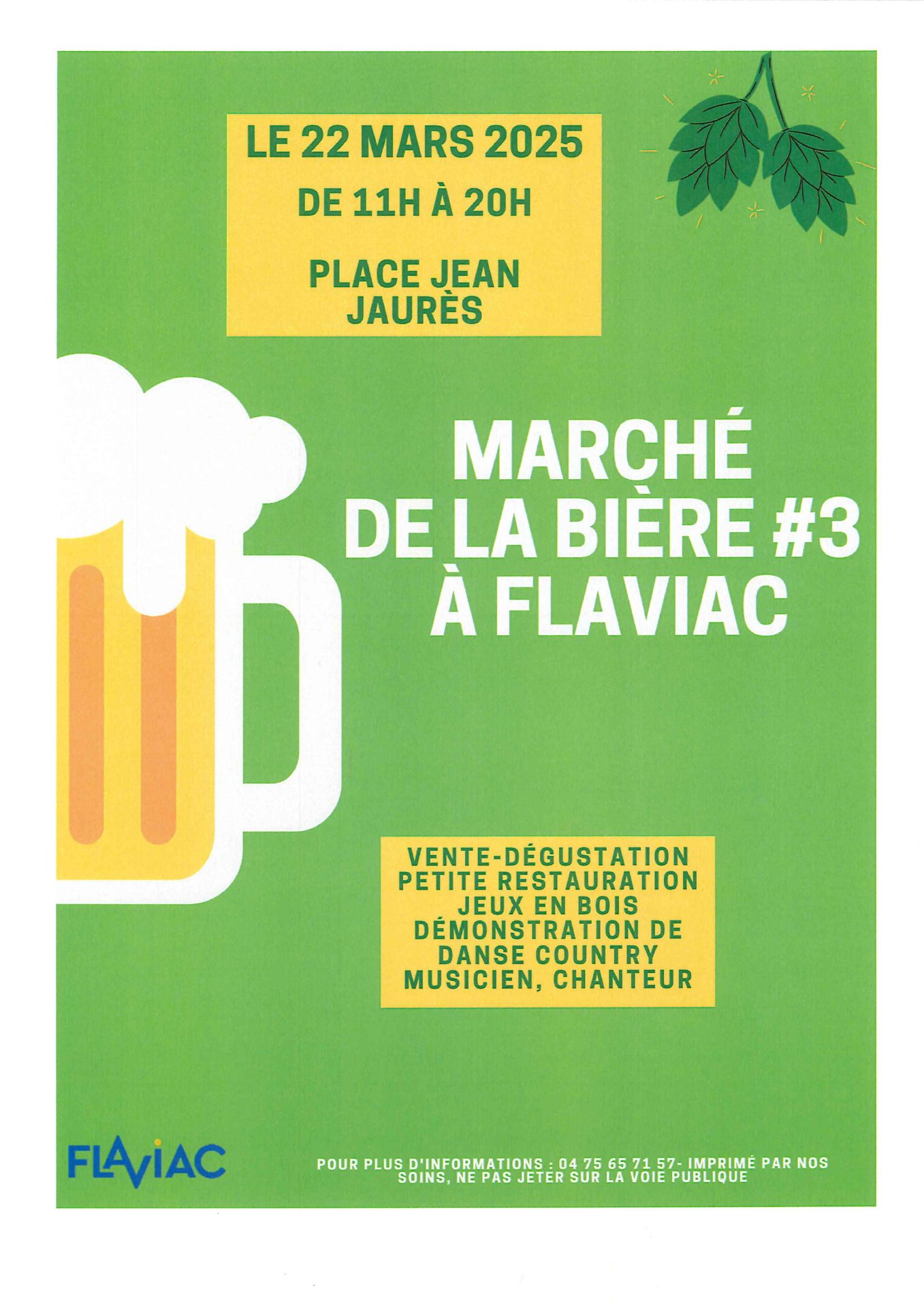 Rendez-vous futés ! : REPORTÉ - Marché de la bière, 3e édition