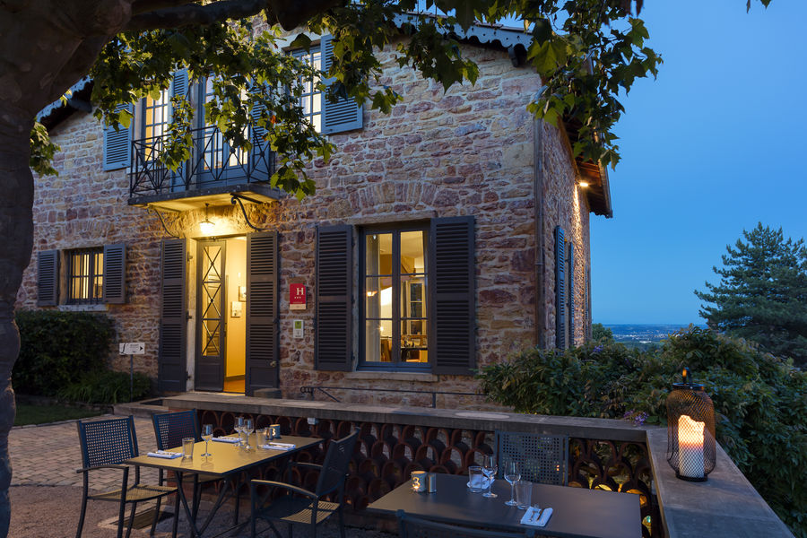 Terrasse un soir d'été