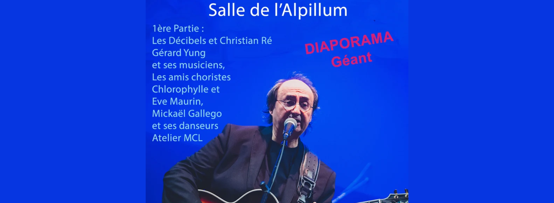 Gérard Yung « Concert Voyage » à l'Alpilium