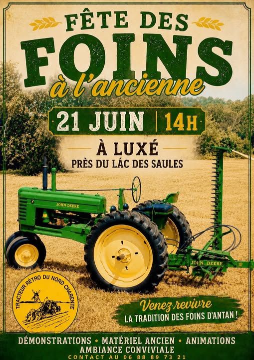 Fête des foins à l'ancienne