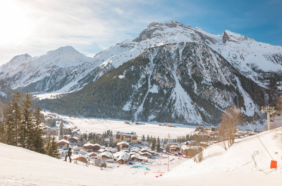 Pralognan-la-Vanoise depuis les pistes - Pralognan-la-Vanoise