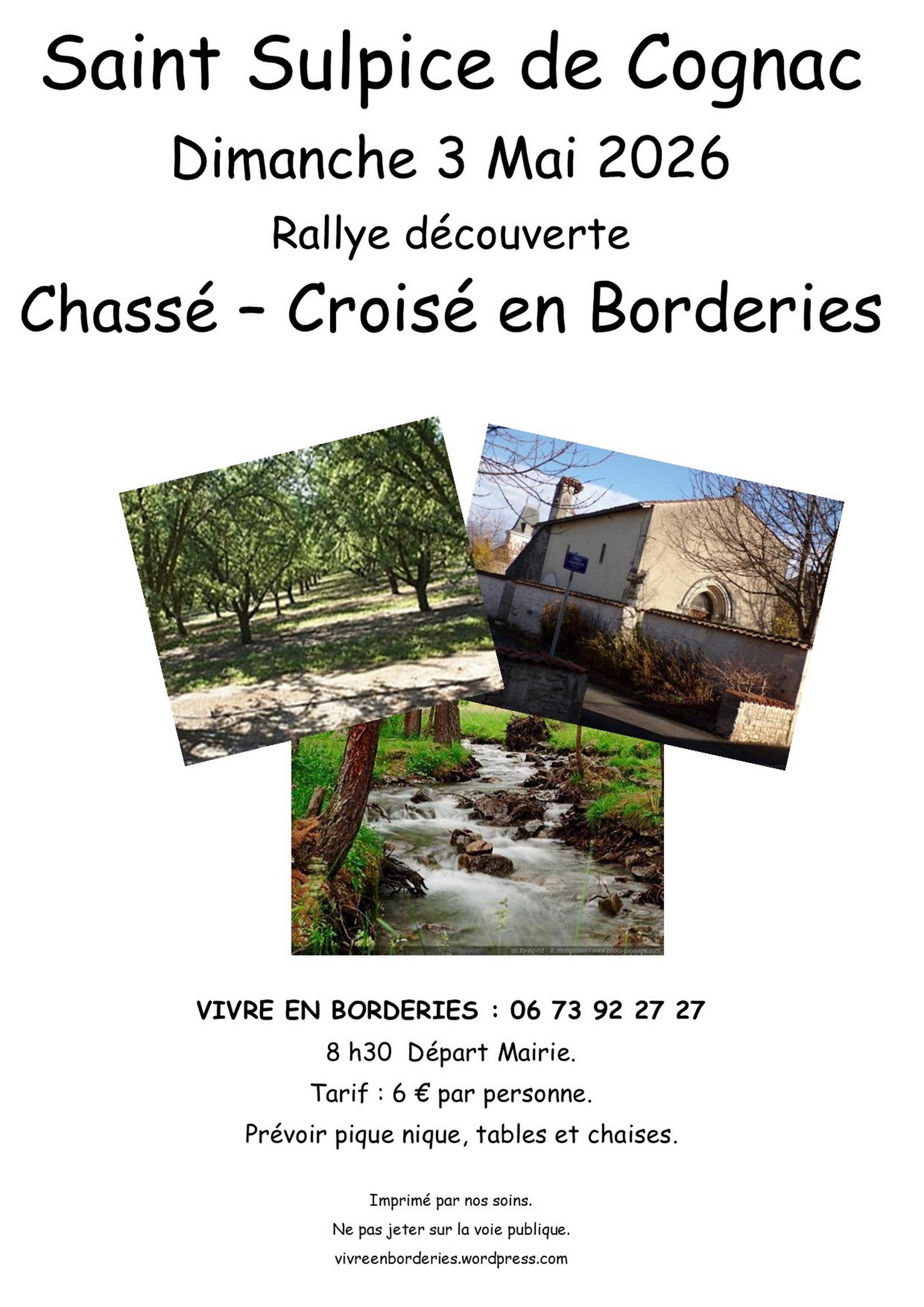 Rallye découverte | Chassé-Croisé en Borderies