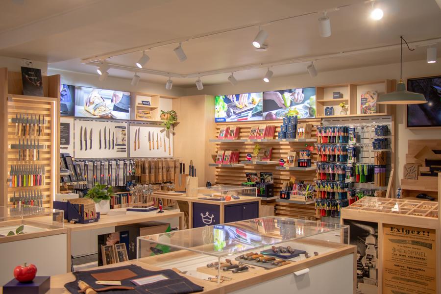 Intérieur de la boutique