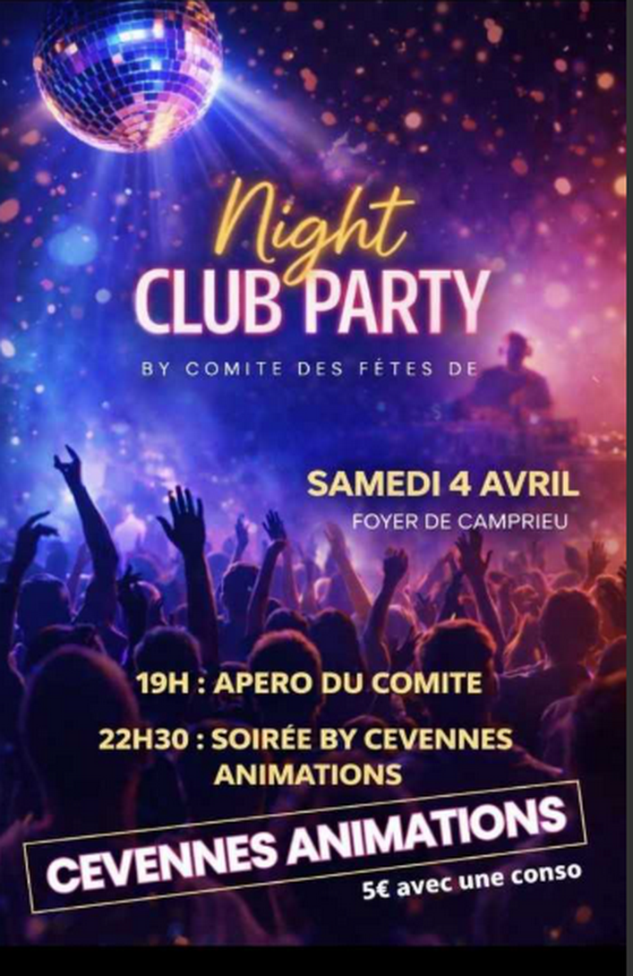 Night Club Party_Saint-Sauveur-Camprieu