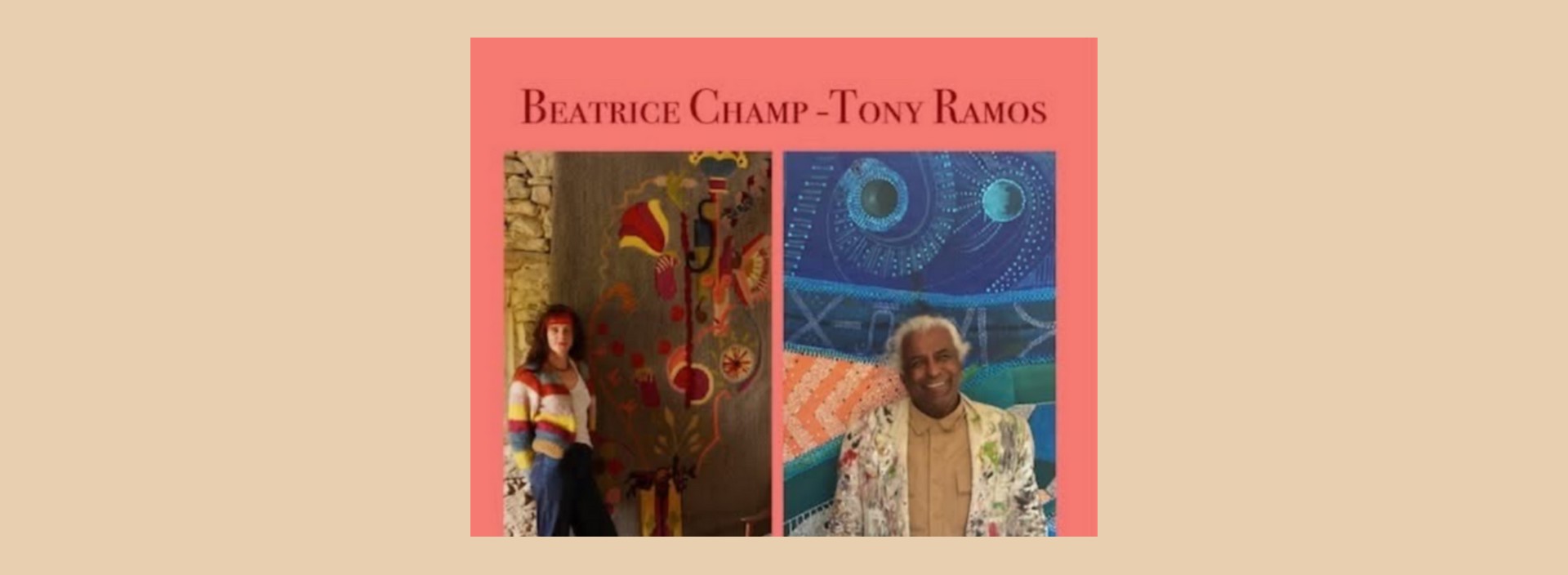 Exposition : Béatrice Champ et Tony Ramos