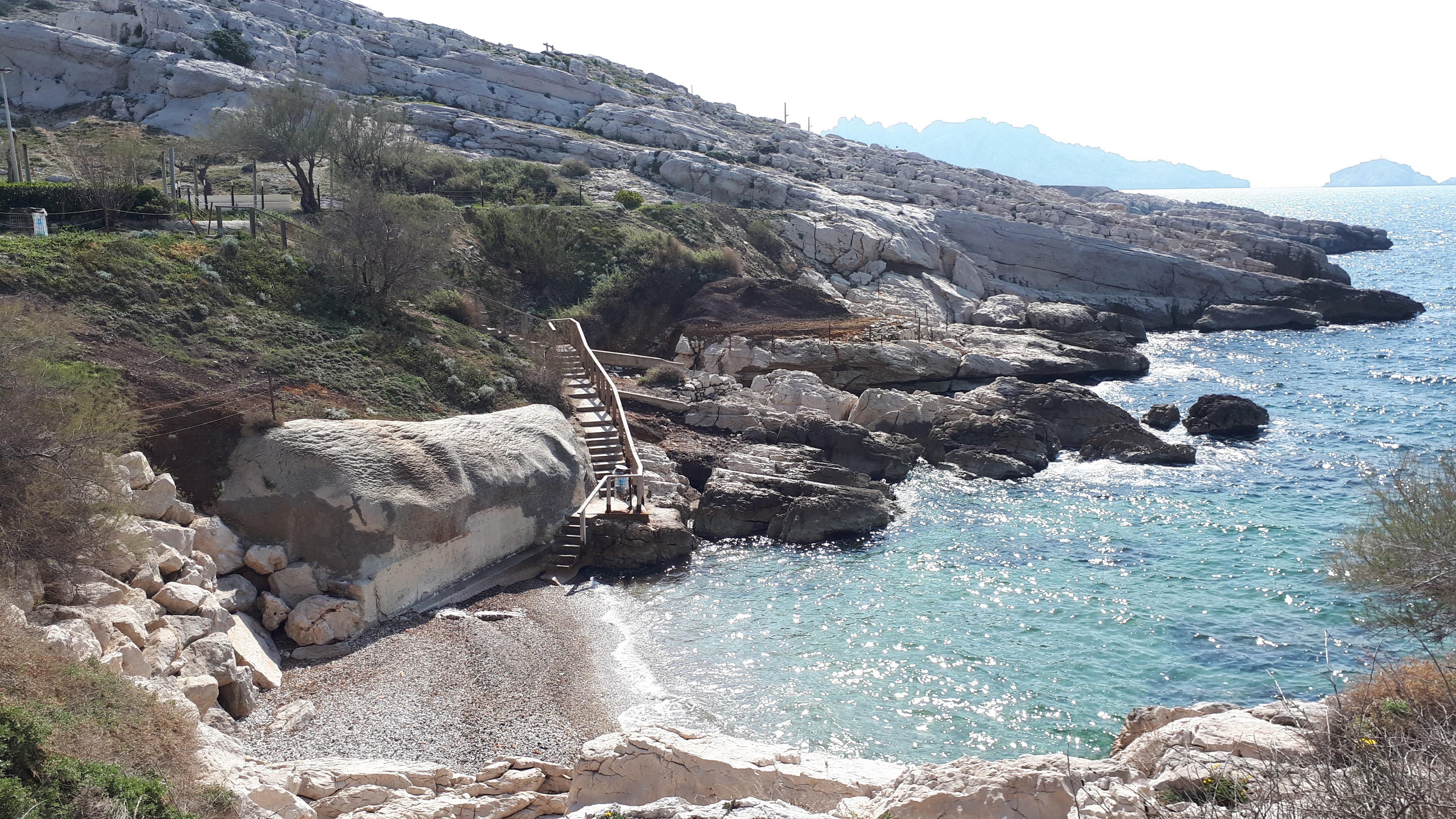 Plage calanque de Samena