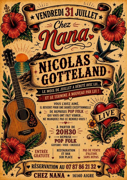 Concert "Nicolas Gotteland"