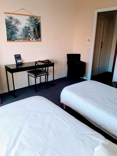 chambre lits jumeaux