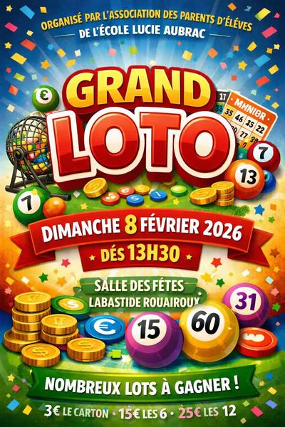 Loto de l'école Lucie AUbrac