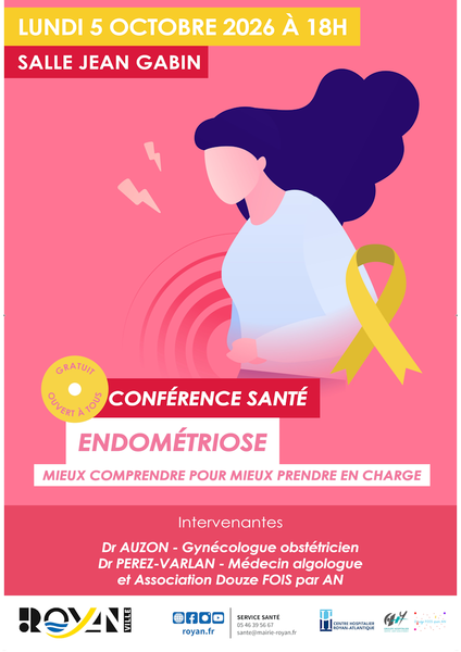 Conférence Santé | Endométriose : mieux comprendre pour mieux prendre en charge