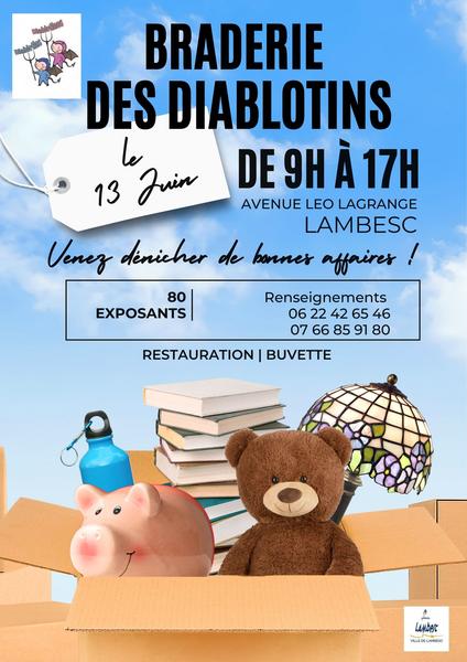 Braderie des diablotins "Vide ta chambre"