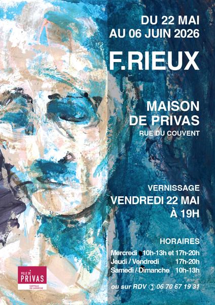 Exposition de peinture de François Rieux_Privas