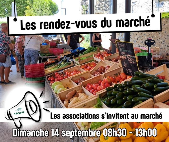 Les Rendez-vous du Marché à Meysse - Dimanche 14 septembre
