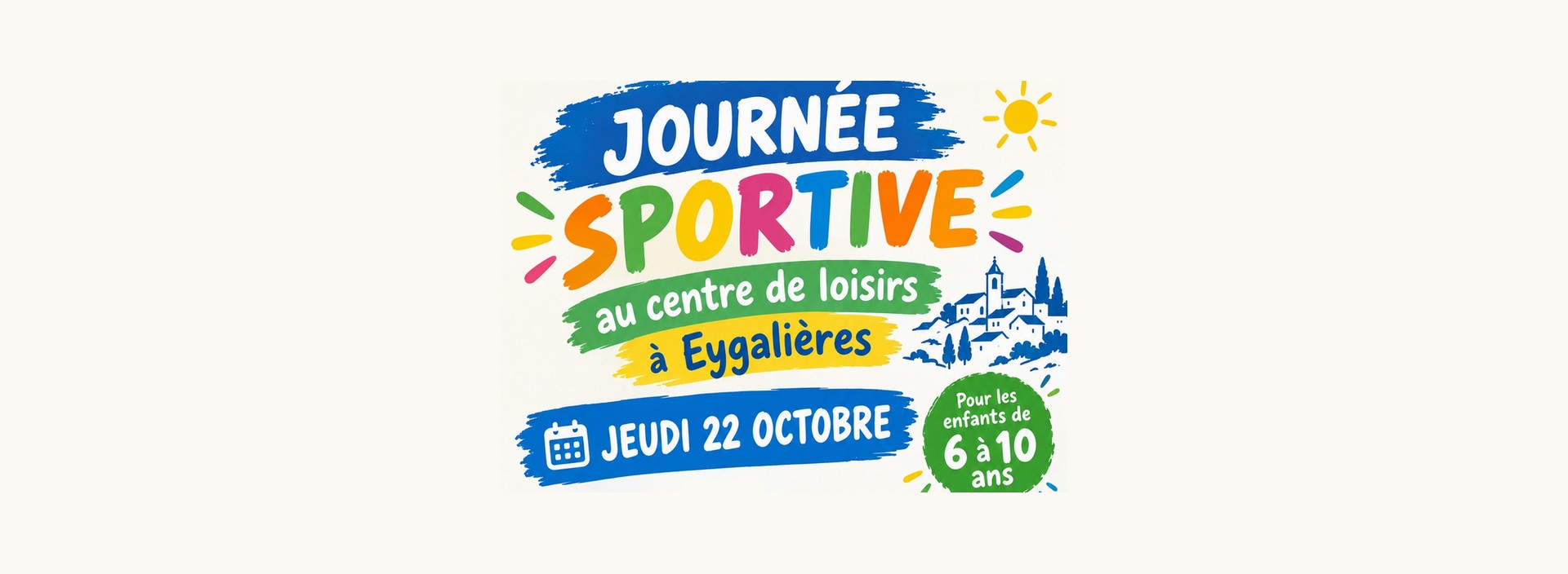 Journée sportive pour enfants