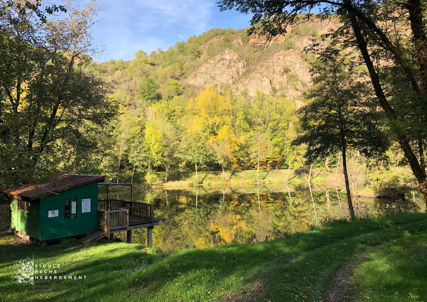 Site de pêche - Étang ''SPH'' Sioule Pêche Hébergement