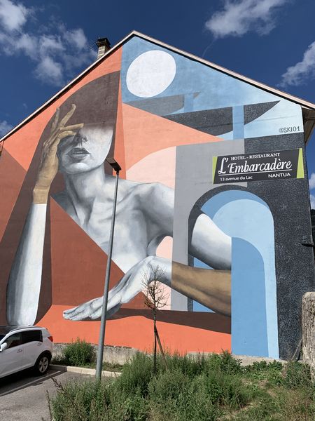 Fresques et murs peints - Rue des Monts d'Ain