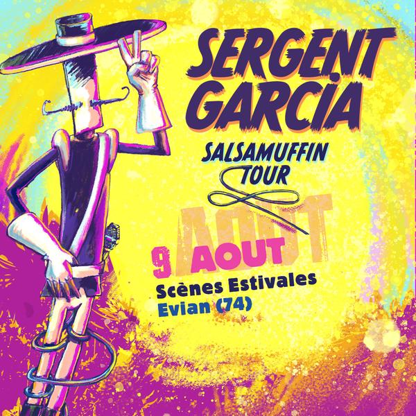 Les Scènes Estivales - concert Sergent Garcia