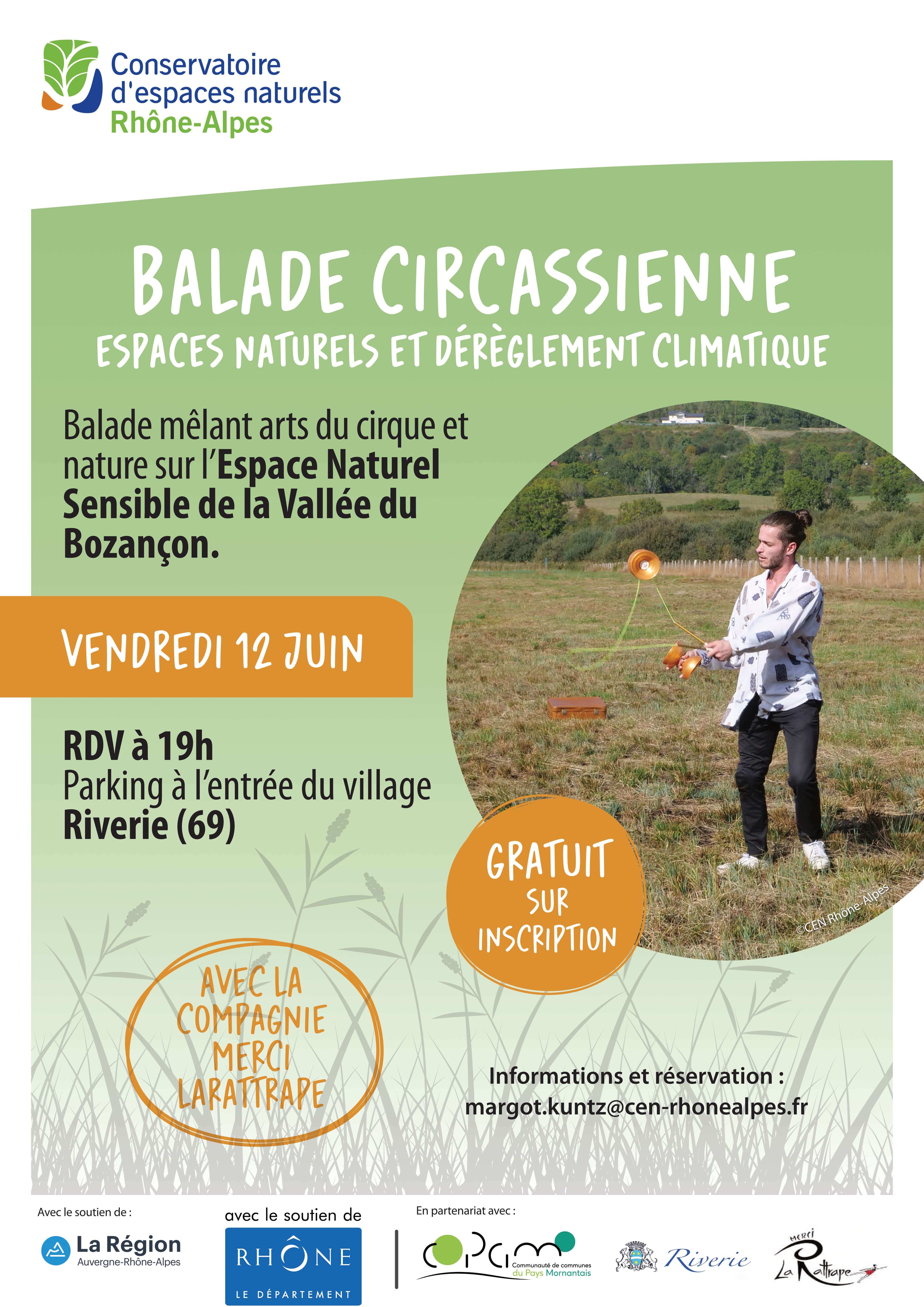 Balade circassienne : Espaces Naturels et dérèglement climatique_Riverie