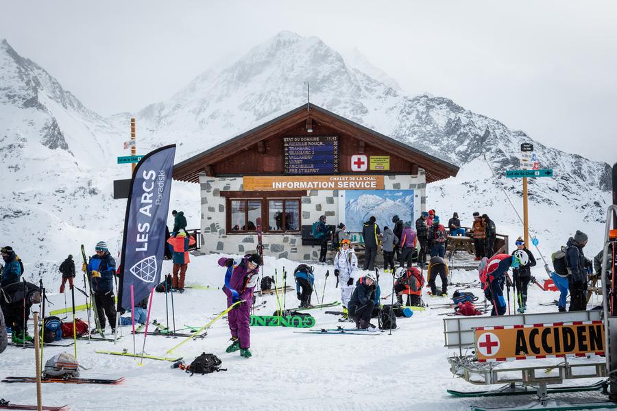 La Première "Montée" Les Arcs