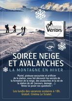 Neige et avalanches - Cinéma_Gresse-en-Vercors