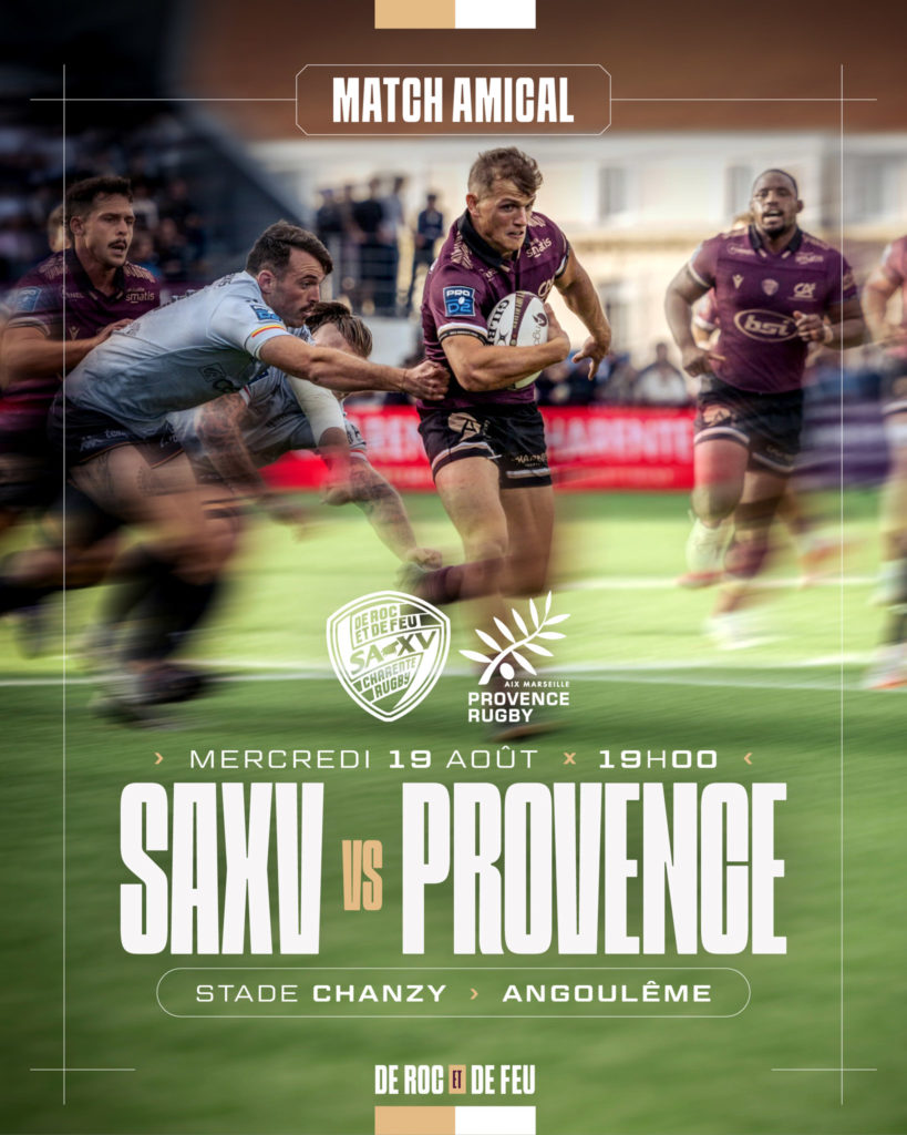 Match amicale SAXV vs Provence Rugby