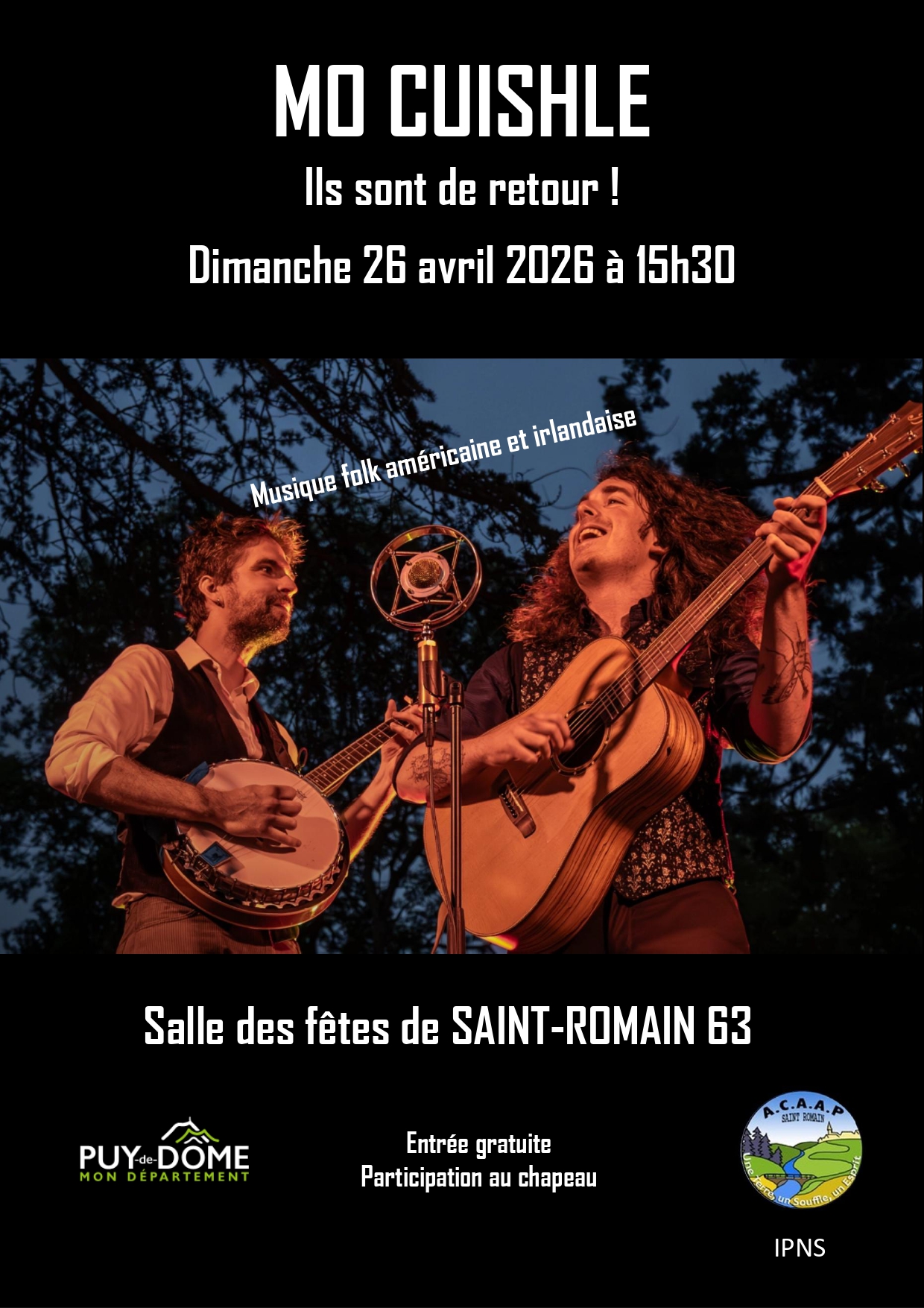 Mo Cuishle en concert