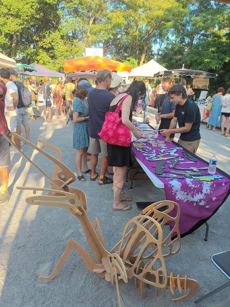 Foire bio Génépi : stand d'information et de sensibilisation du Parc national des Ecrins