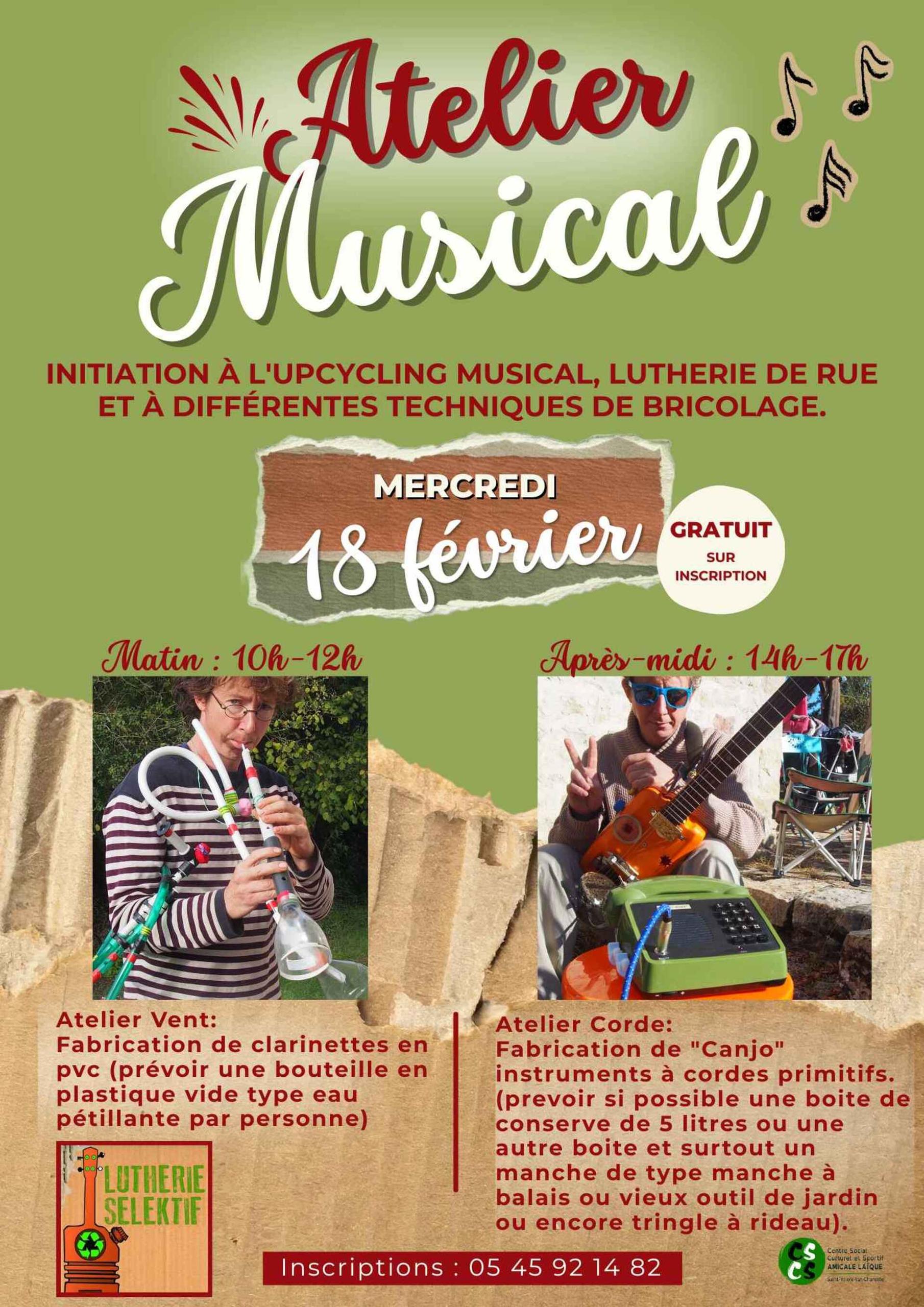Atelier musical en famille
