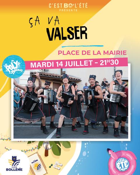 Festival Les Polymusicales : Spectacle ça valser_Bollène