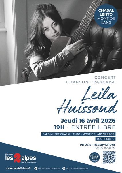 Concert - Leila Huissoud_Les Deux Alpes