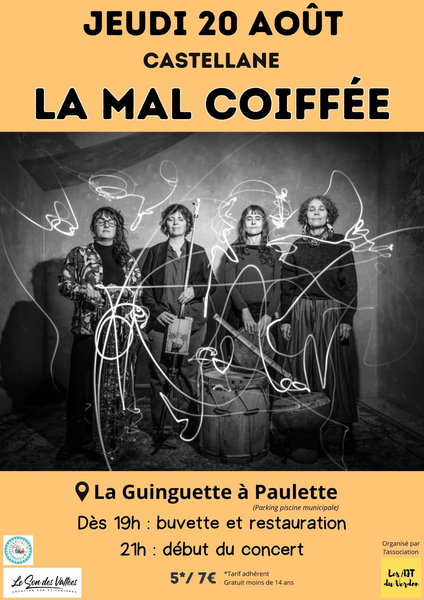 Concert La mal coiffée_Castellane