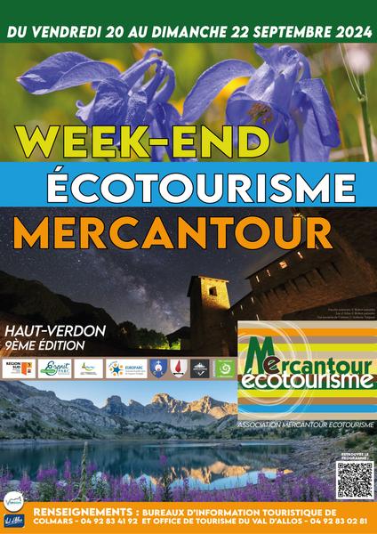 9ème week-end Ecotourisme Mercantour Du 20 au 22 sept 2024