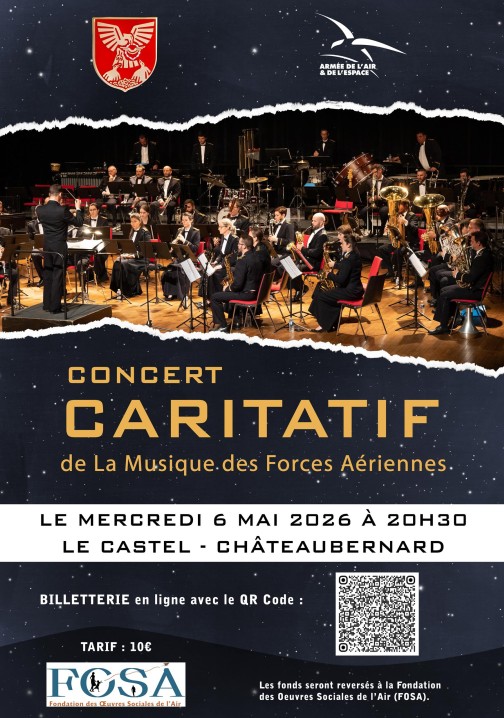 Concert caritatif de la Musique des Forces Aériennes