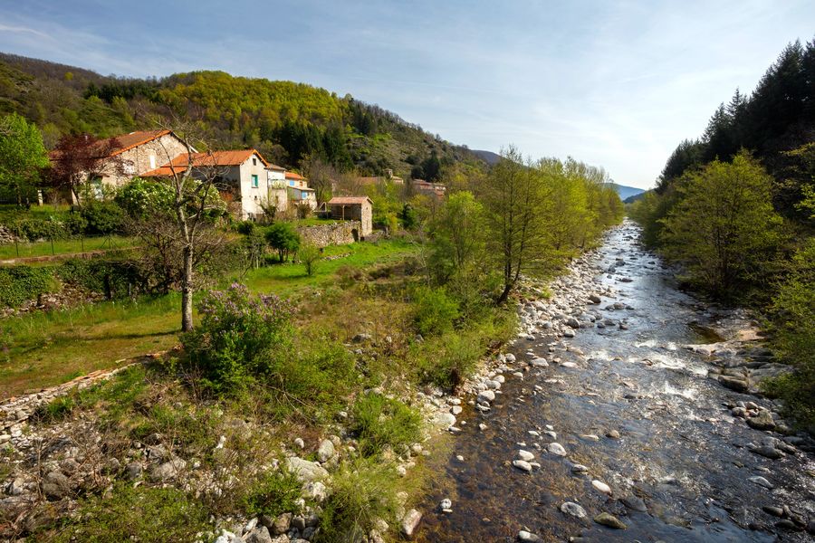 Barnas - L'Ardèche à Barnas ©S.BUGNON