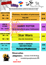 Atelier Lego : Harry Potter à Saint-Chef