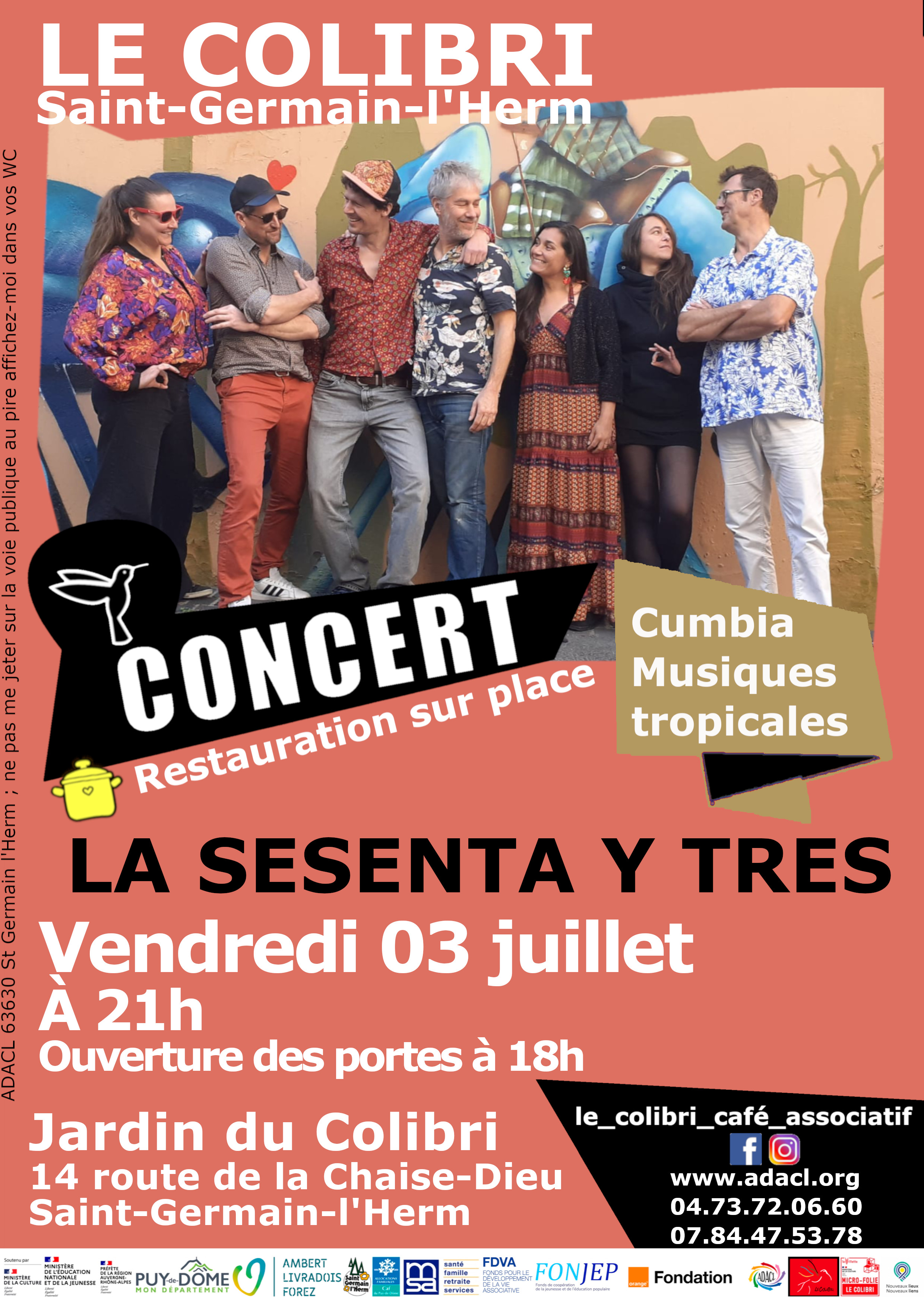 Concert – La Sesenta y tres (cumbia)