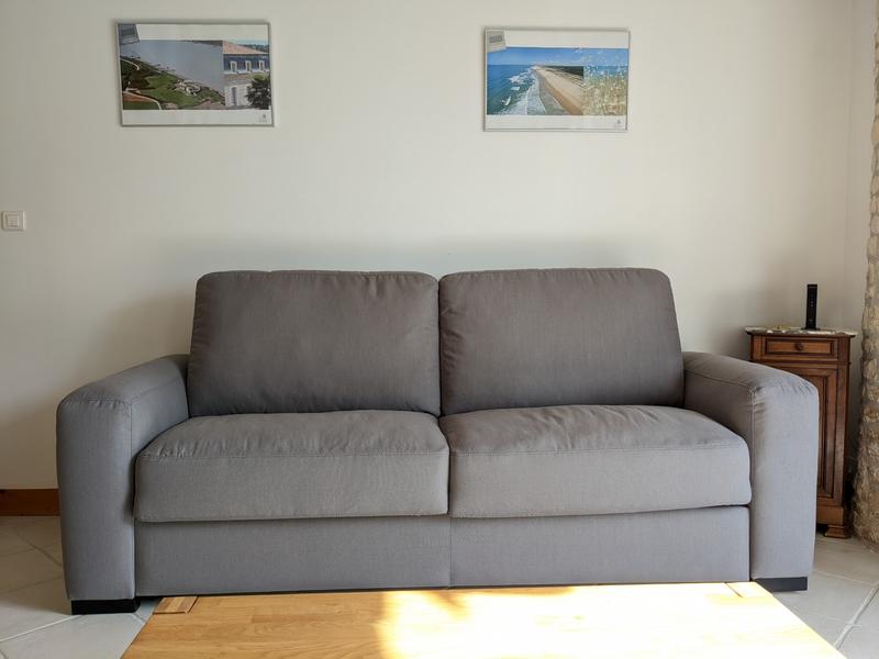 Canapé-lit grand confort (en 160x200 cm)