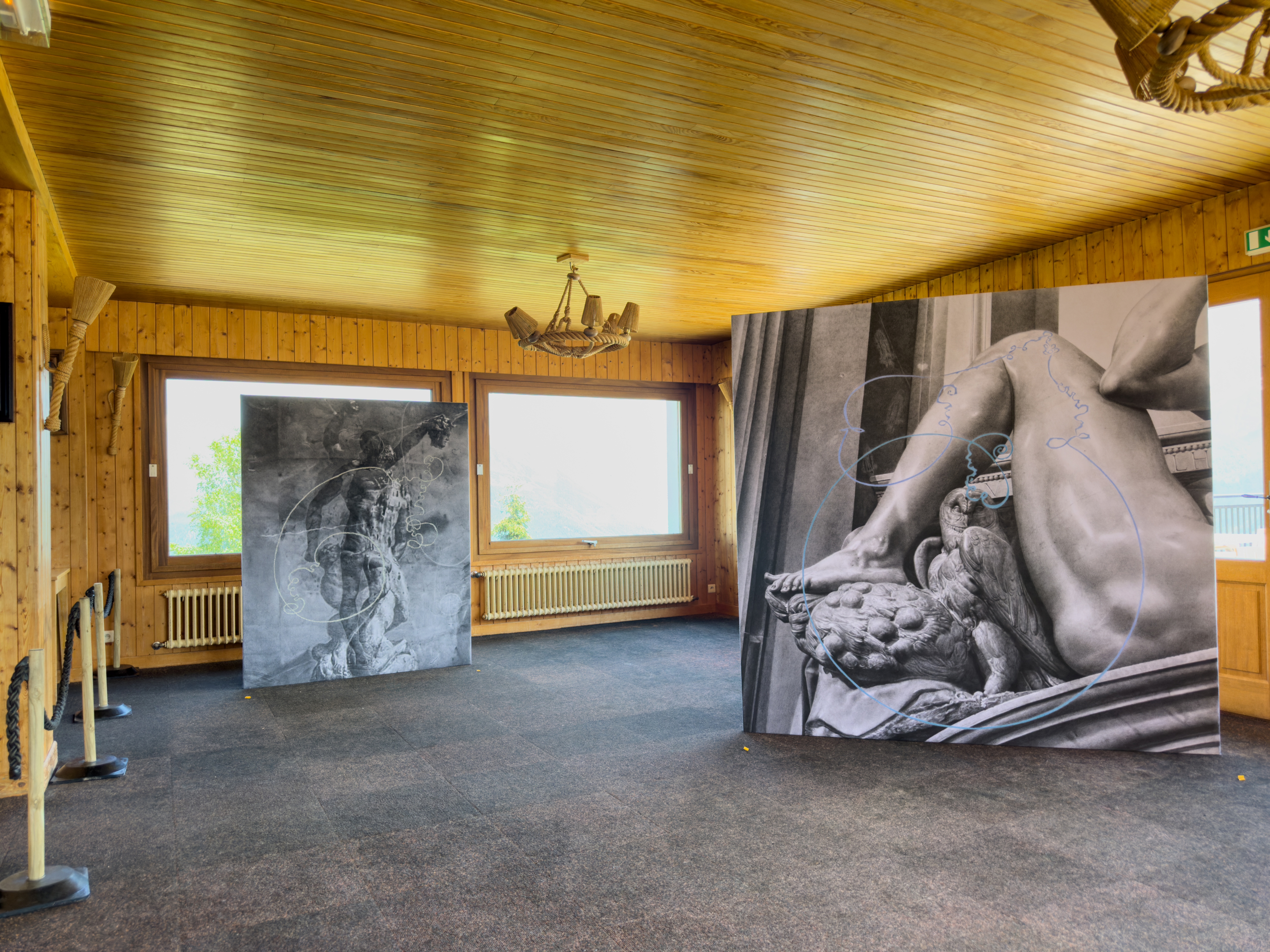 Installation de Zhang Yunyao - Biennale Artocène