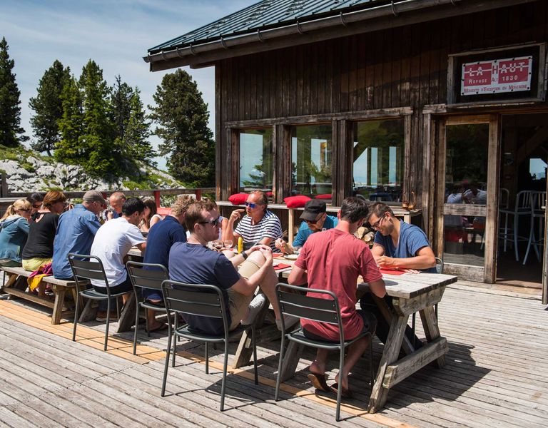 Seythenex refuge Là Haut séminaire Salomon