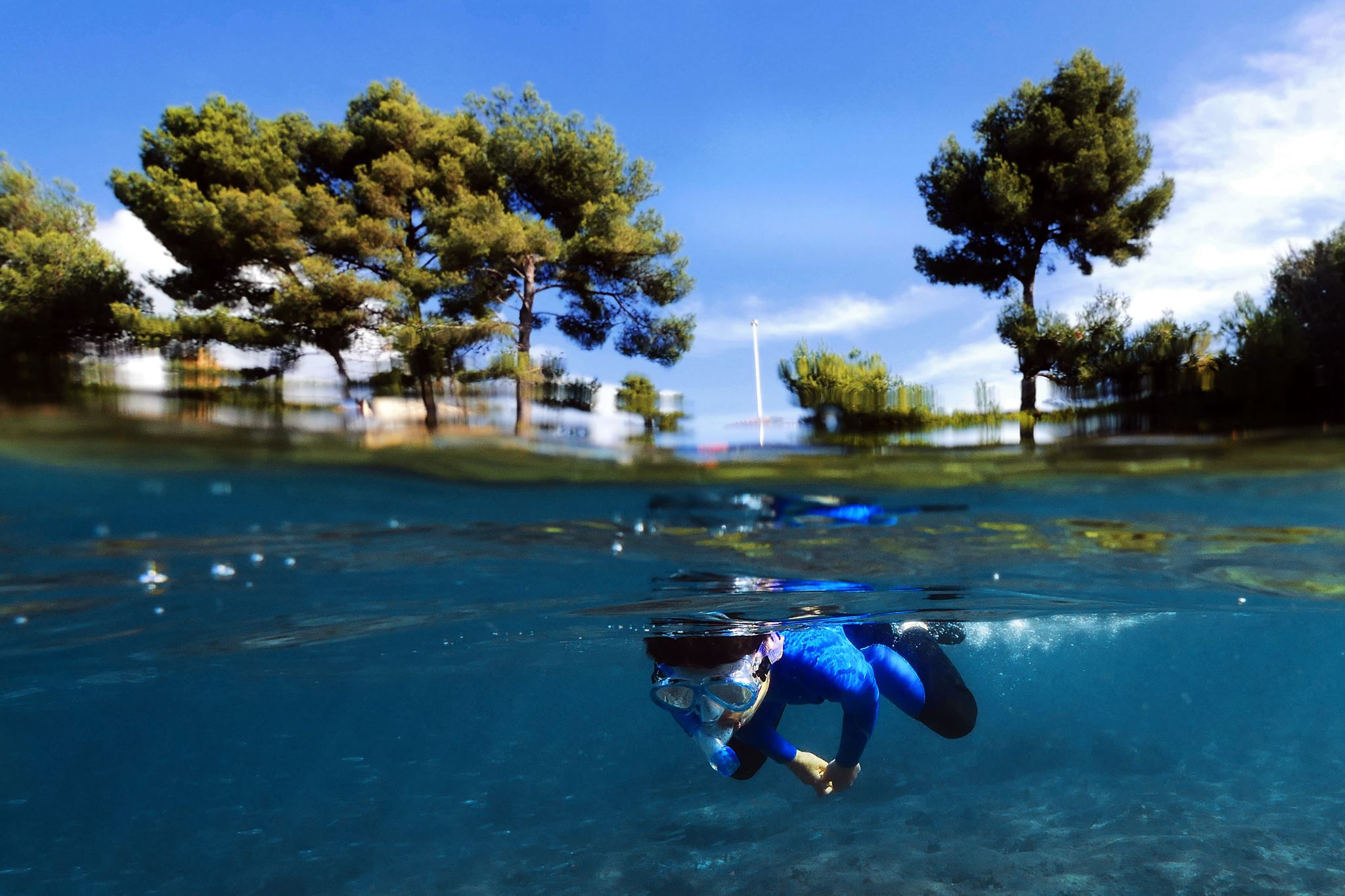 visite sentiers sous marins parc marin