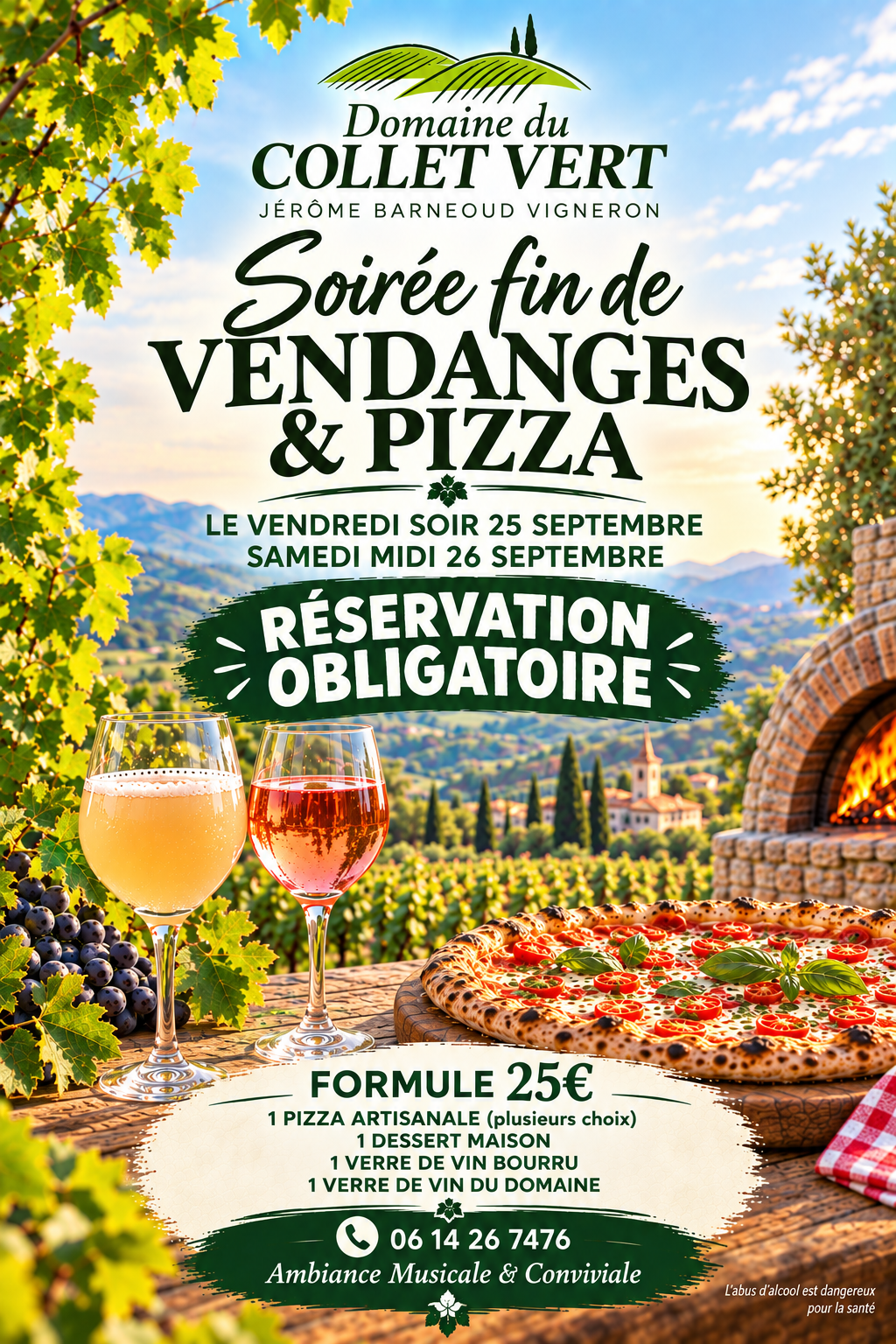 Soirée fin des vendanges