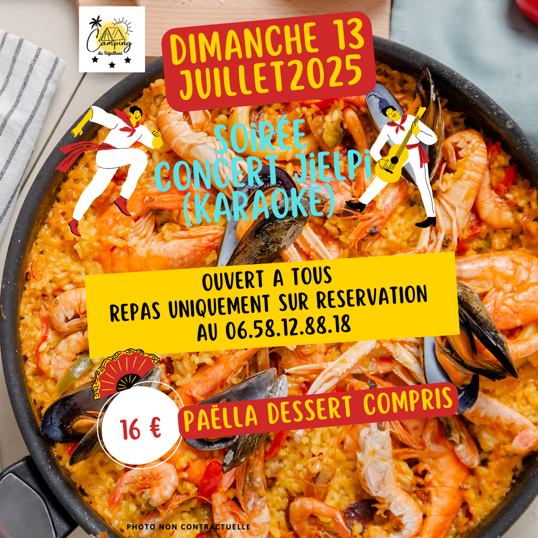 Soirée paëlla et concert_Condac