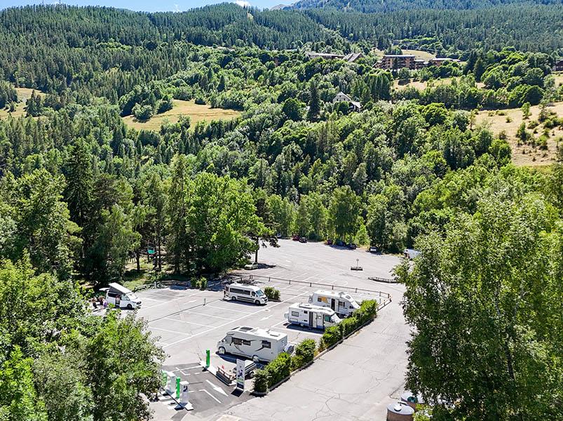 Val d'Allos - area per campers