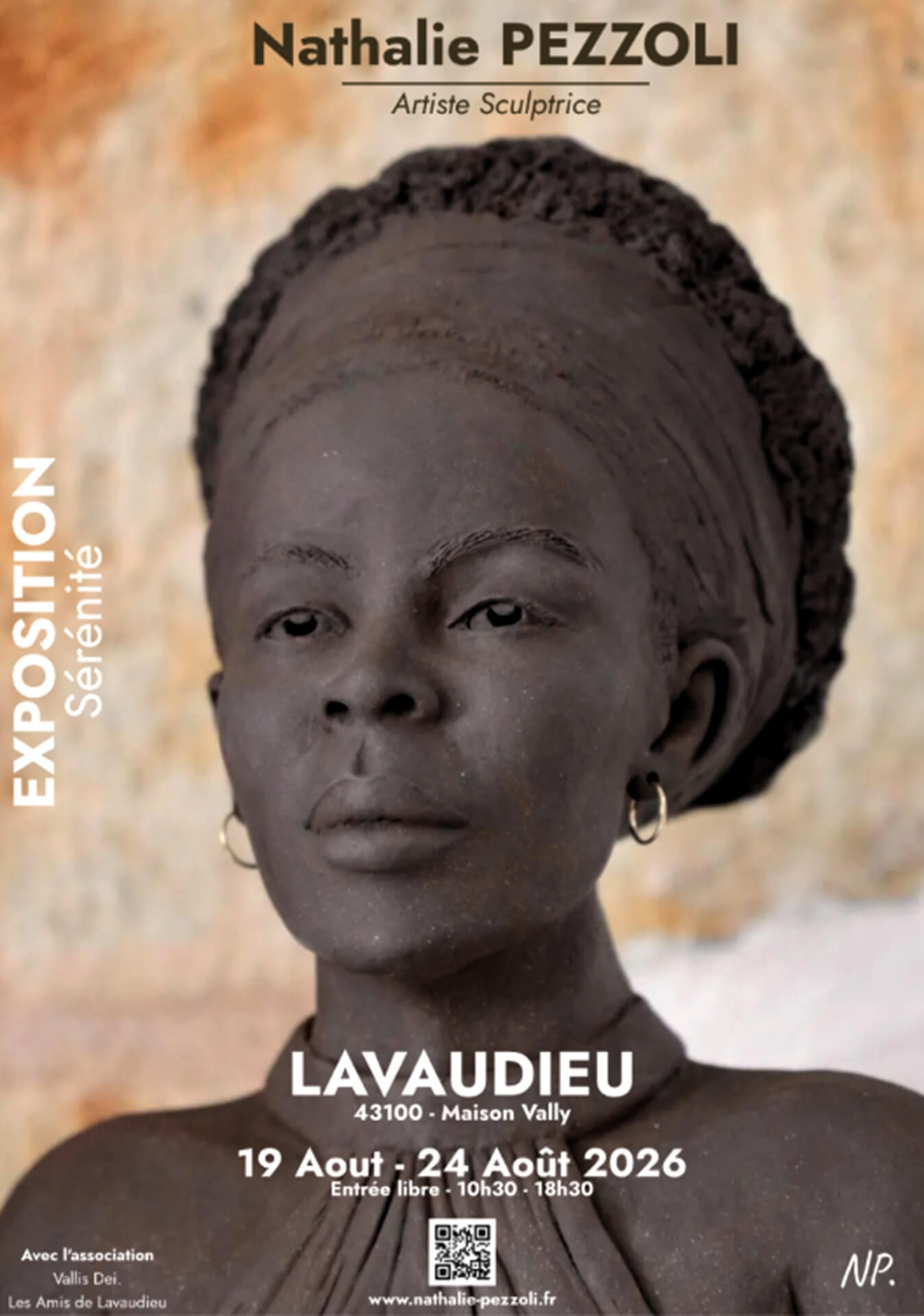"Sérénité"  Nathalie Pezzoli, sculpture
