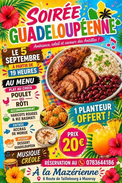 Soirée guadeloupéenne