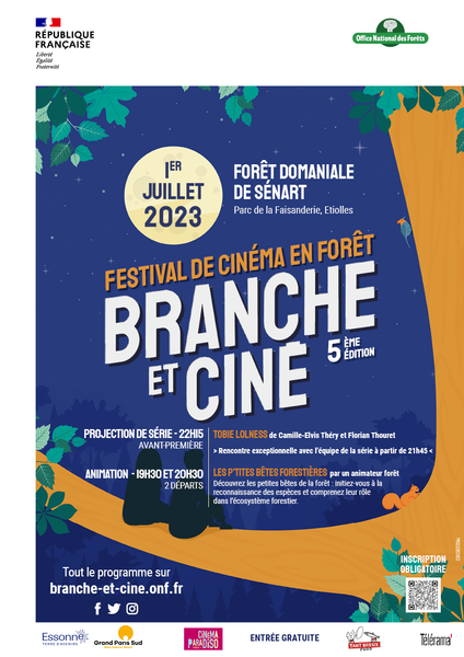 Branche & Ciné | Festival de cinéma en forêt | Parc de la Faisanderie - Forêt de Sénart