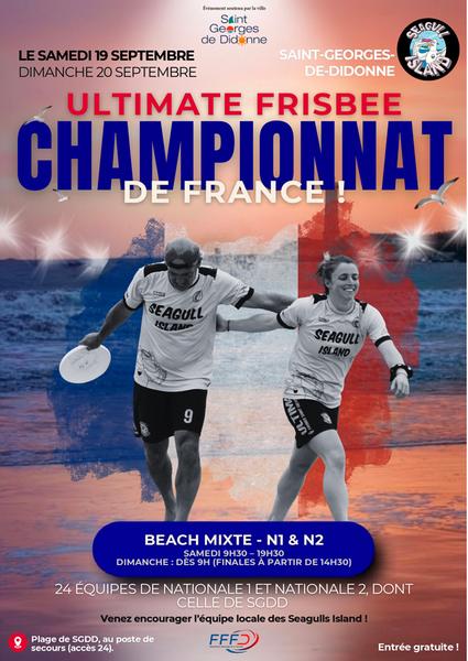 Ultimate frisbee: Championnat  de France