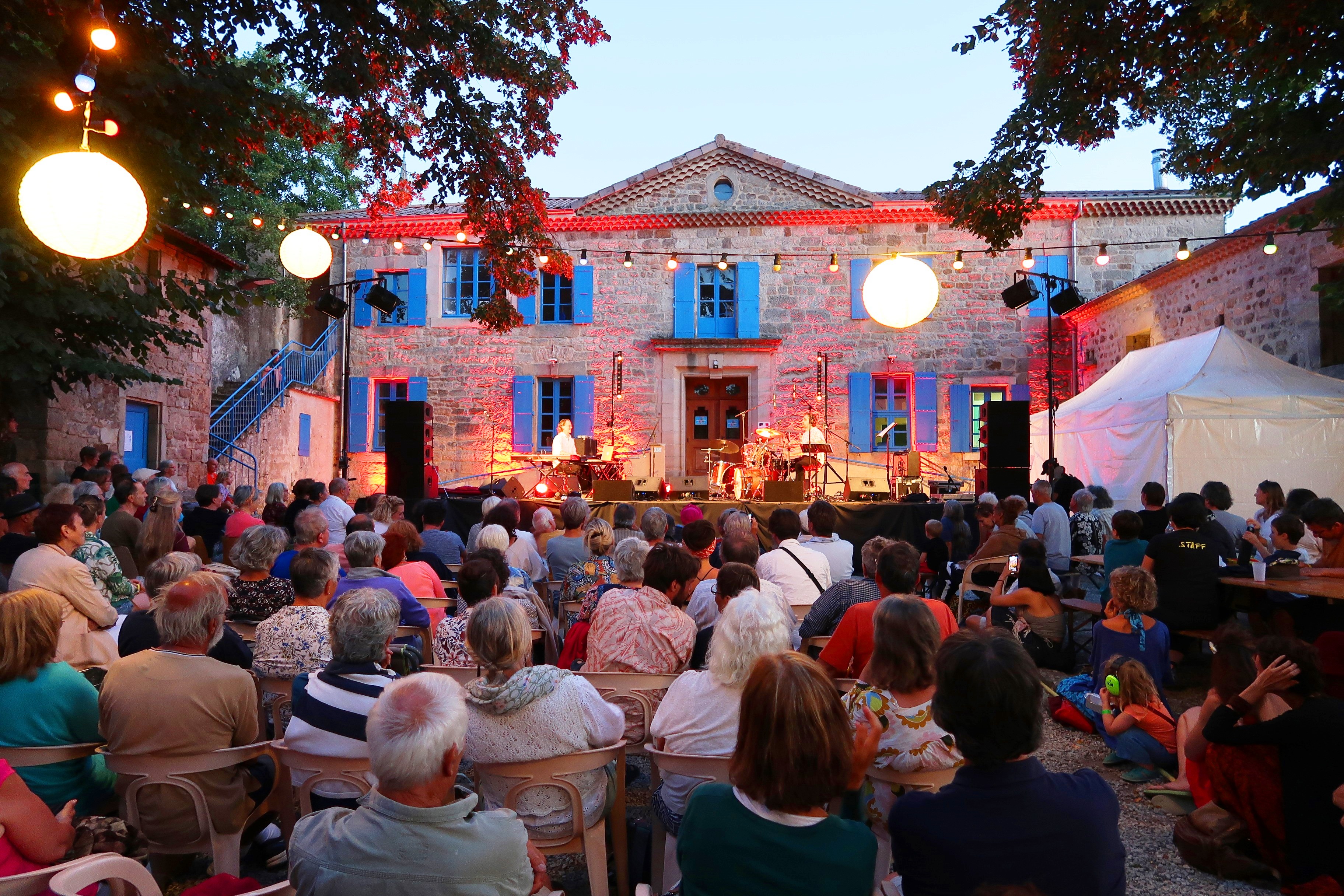 Concert durant le festival 
